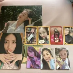 twiceジヒョ トレカ　ポストカード　ポスターセット