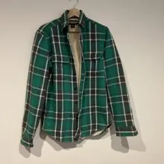 RUGBY Ralph Lauren 緑 チェック ネルシャツ XS