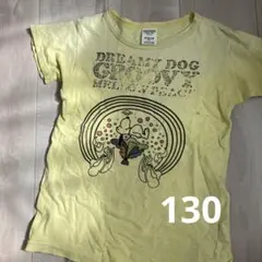 デニムダンガリー○SNOOPY Tシャツ130 ビンテージピーナッツ◯スヌーピー