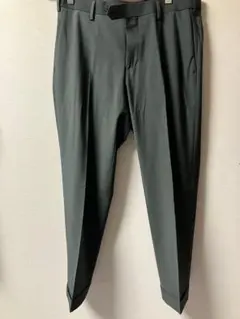【未使用】UNITED ARROWS GLR ダークグレー グリーン スラックス