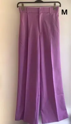 GU カットソースラックス　ピンク　M