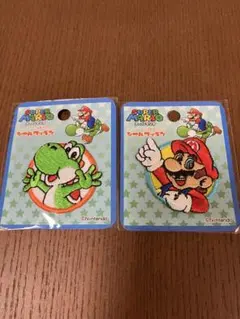 スーパーマリオ シールワッペン 2種セット