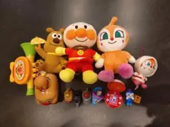 アンパンマン ぬいぐるみ　楽器　フィギュアセット　おもちゃ　12個