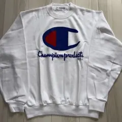 Champion トレーナー・スウェット ホワイト　O（LL）