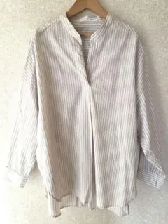 AMERICAN HOLIC ストライプ　長袖シャツ Mサイズ