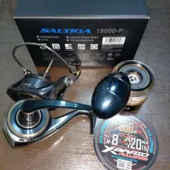 SALTIGA 10000-H スピニングリール 14000SLP スプール変更 - メルカリ