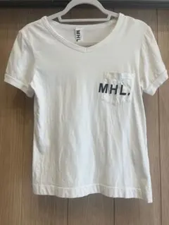MHL. エムエイチエル ロゴ ポケットTシャツ I（S）サイズのサムネイル