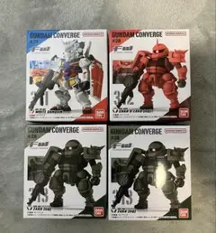 FWガンダムコンバージ#28 白いガンダム　ザク　4体セット　未開封発送