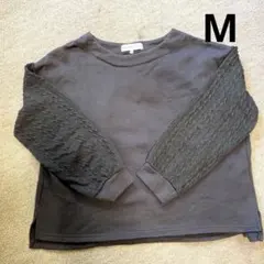 SEASON REASON グレー M 長袖Tシャツ