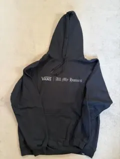 VANS All My Homies ブラックパーカー LコラボパーカーZORN