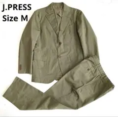 美品 J.PRESS セットアップ スーツ カーキ テーラードジャケット パンツ