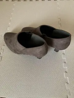 新品 しまむら 軽量ショートブーツ ブラウン ジッパー付き 中ヒールブーツ