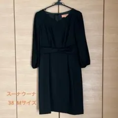 スーナウーナ　ワンピース 38 黒