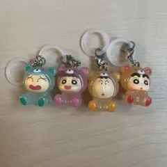 クレヨンしんちゃん めじるしアクセサリー 4個セット