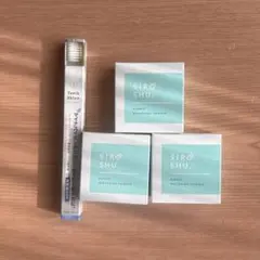 フロムココロSHIROSHUシロッシュ ３個セット　新品未使用　歯ブラシセット