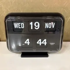 ★動作品★TWEMCO トゥエンコ パタパ 夕時計QD-35 ブラック