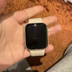 Apple Watch シルバー ホワイトバンド