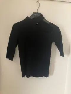 MURUA ムルーア　カットソー　　肩出し　変形ネックタートルニット