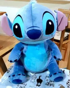 リロ&スティッチグランデぬいぐるみ　　　　　赤いほっぺのおすわりVer.“