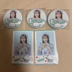 メ*5様 ＝LOVE 諸橋沙夏 缶バッジ3点 フォトカード2点