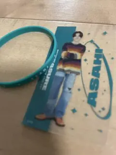 TREASURE ASAHI ラバーバンドとカードセット