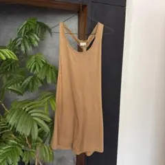 DRIES VAN NOTEN タンクトップ ブラウン XSのサムネイル