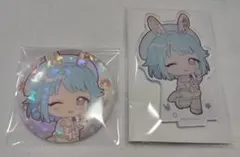 紫之創 アニカフェ イースター アクスタ 缶バッジ