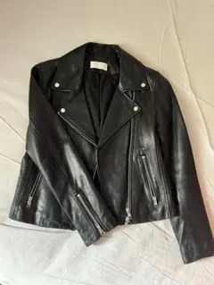 HARE ダブルライダースジャケット 羊革 Sサイズ