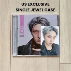 ATEEZ ホンジュン トレカ US 限定 シングル ジュエルケース BAD ➁
