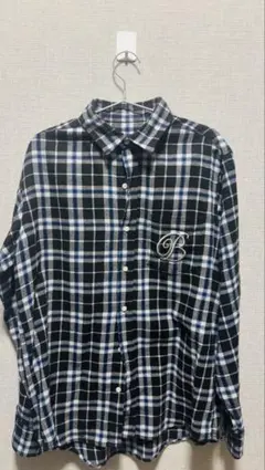 Black Eye Patch チェック柄ネルシャツ Mサイズ