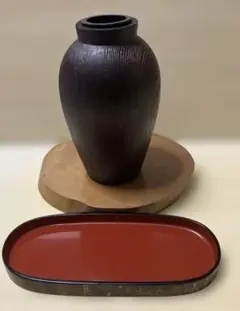 秋田 伝統工芸】川連漆器 おしぼり入れ 高級 漆器 トレイ おしぼり置き 