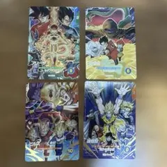 ドラゴンボールスーパーダイバーズ ムービーポスターカード4枚宝箱悟空