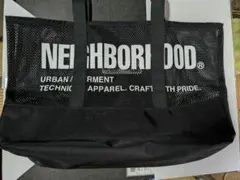 NEIGHBORHOOD メッシュ トートバッグ ブラック