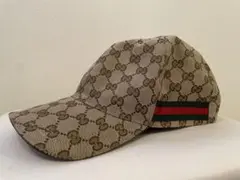 GUCCI オリジナルGGキャンバス ベースボールキャップ