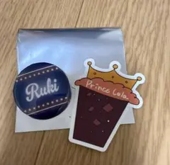 JO1 DER SHOW フォンタブ　ステッカー　缶バッチ　白岩瑠姫