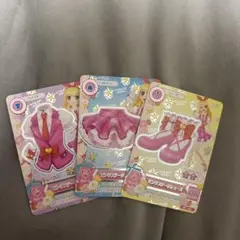 アイカツ ピンクステージコーデ他 4枚セット