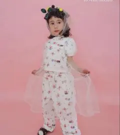 しまむら×softcheese×fruit of the Loomチュールワンピのサムネイル
