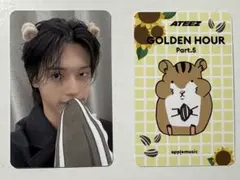 ATEEZ APPLE MUSIC 対面 ヨントン トレカ ミンギ - メルカリ