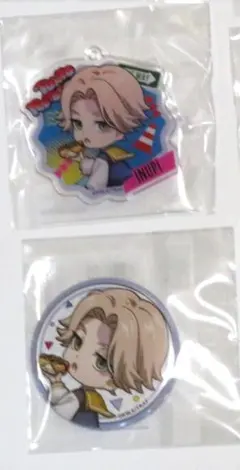 まるくじ　東京リベンジャーズ　乾青宗　缶バッジ　アクリルキーホルダー　その１