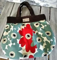 ハンドメイド北欧柄のグラニーバッグ