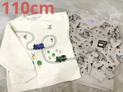 子ども服 トーマス 裏起毛トレーナー 110cm