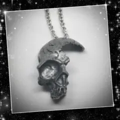 ☠️病みかわコーデの仕上げに！◆スカルペンダント◆メンズもぜひ◆ドクロ ガイコツ