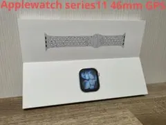 【美品】AppleWatch Series11 46mm GPS スペースグレー