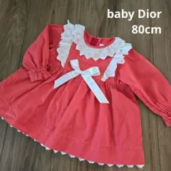 【baby Dior】ヴィンテージ 長袖 ワンピース チュニックのサムネイル