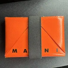 MARNI マルニ ORIGAMI オリガミ カードケース オレンジのサムネイル