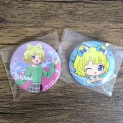 アイカツ！×プリパラ THE MOVIE 缶バッジ 南みれぃ 2個 - メルカリ