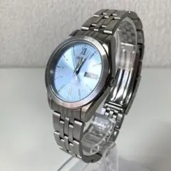 【稼動品】SEIKO5 スカイブルー 7S26-0420 裏スケのサムネイル