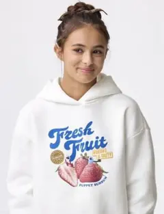 [新品・未使用] GU パペットスンスン　スウェット　パーカー キッズ　S