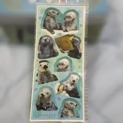 鳥羽水族館 ラッコ ステッカー メイ キラ　シール