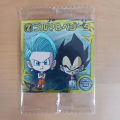 ドラゴンボール 超戦士シールウエハース超 ブルマ&ベジータ【R】